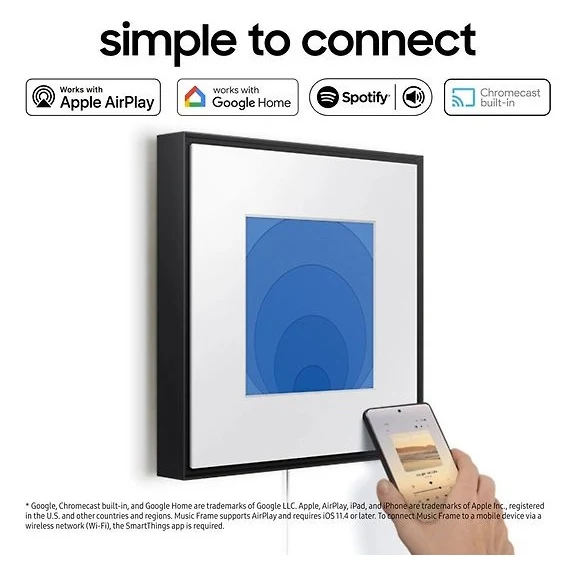 Samsung Music Frame HW-LS60D 2.0 Wireless Speaker Picture Frame