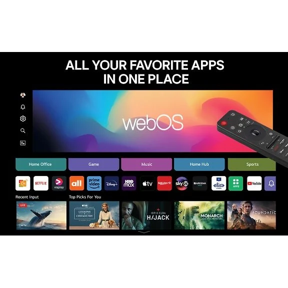 LG 65" QNED 85 4K Mini-LED TV (2025)