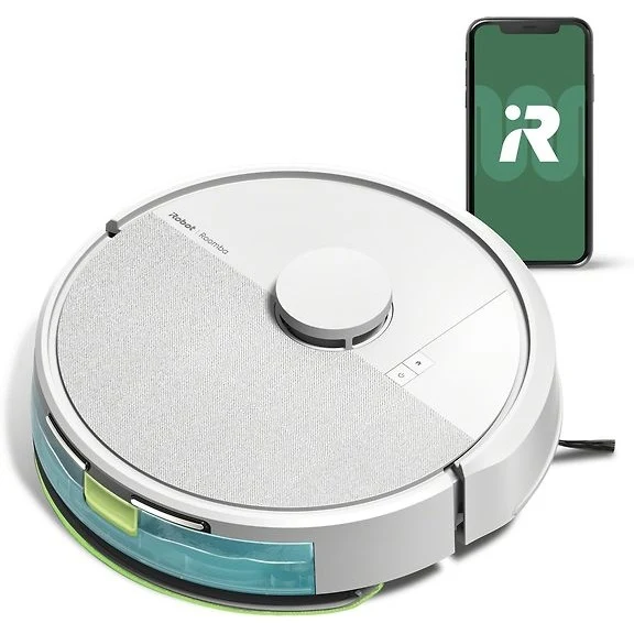 iRobot Roomba Combo 105 Robotic Vacuum Cleaner, White