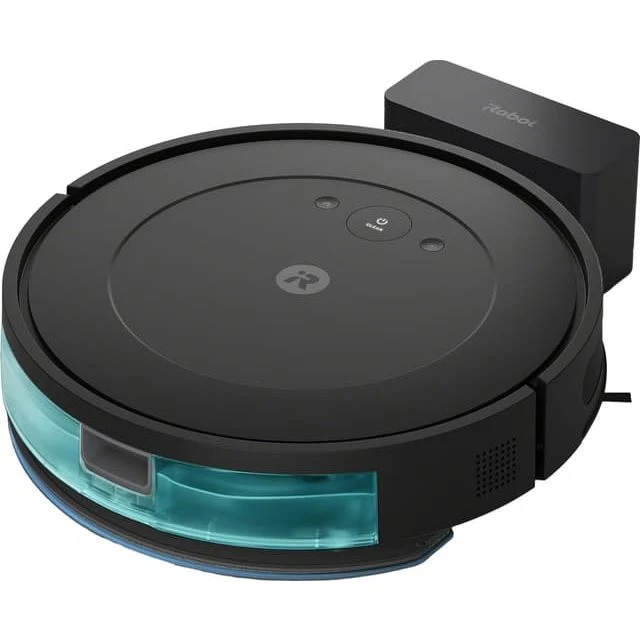 iRobot Roomba Combo Essential 2 Robotic Vacuum Cleaner Y051040, Black