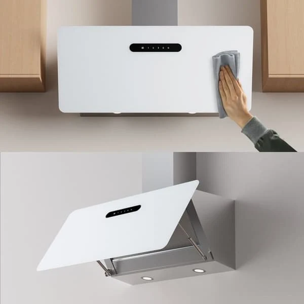 Ciarra Cooker Hood 90cm, White (CD9736KW)