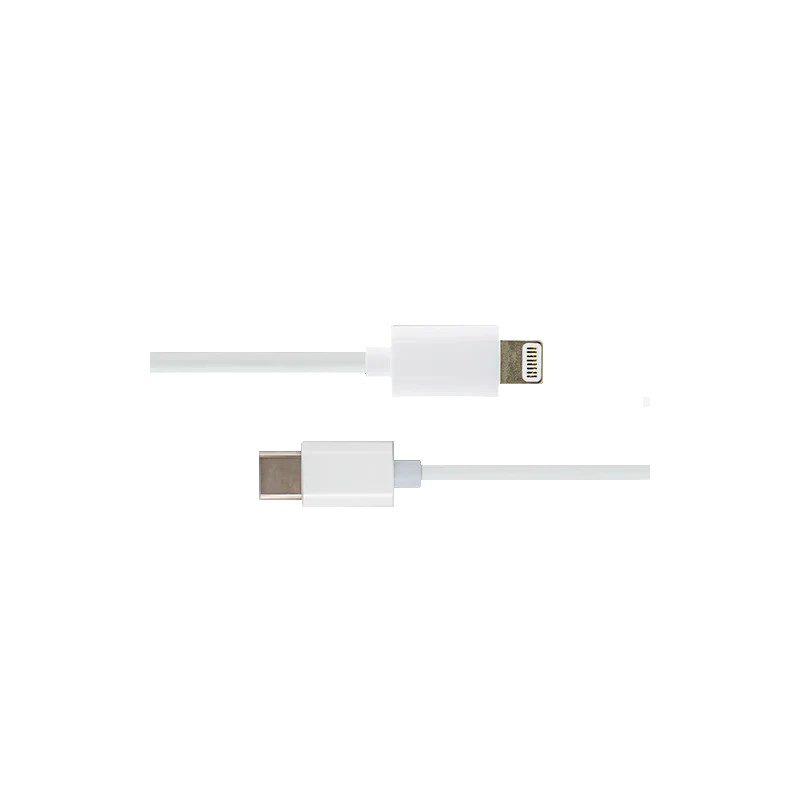 Grateq Lightning to USB-C PD Cable, White