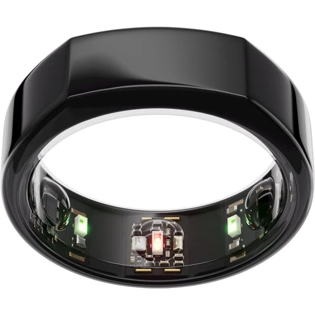 Oura Ring Gen3 Heritage Smart Ring size 7, Black