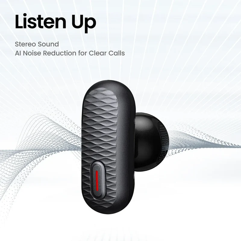 Amazfit Up Open-Ear Earbuds, Black