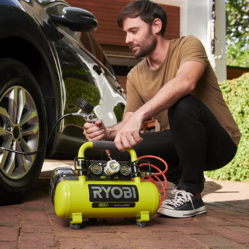 Air compressor Ryobi R18AC-0 18V