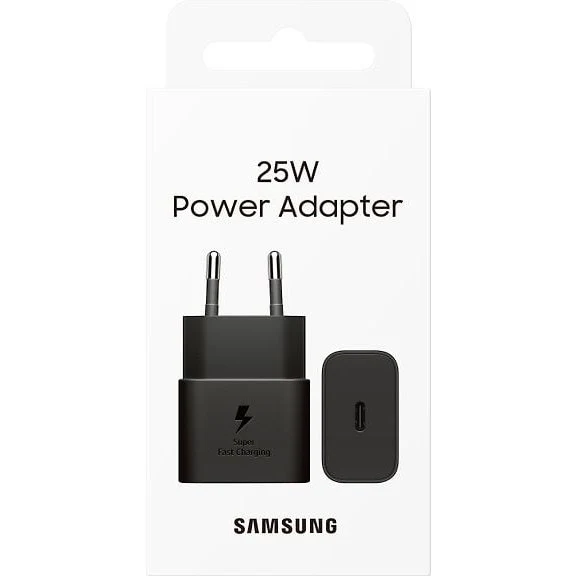 Samsung 25W USB-C GaN Wall Charger, Black