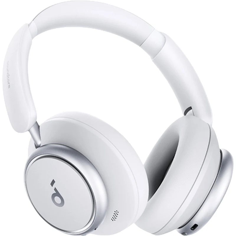 Soundcore Space Q45 Noise-Cancelling Headphones, White