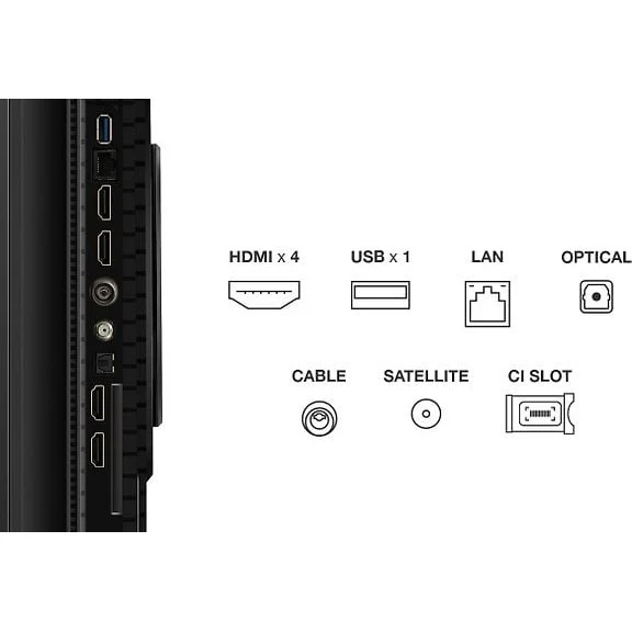 TCL 55" P8K – 4K QLED Google TV