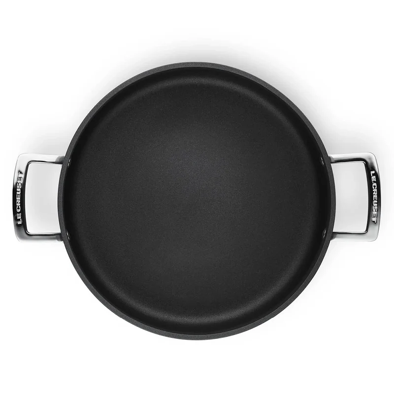 Le Creuset Toughened Non-Stick Sauteuse with Glass Lid 28cm