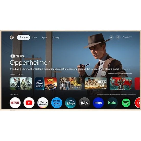 TCL 75" NXTVISION – 4K QLED Google TV