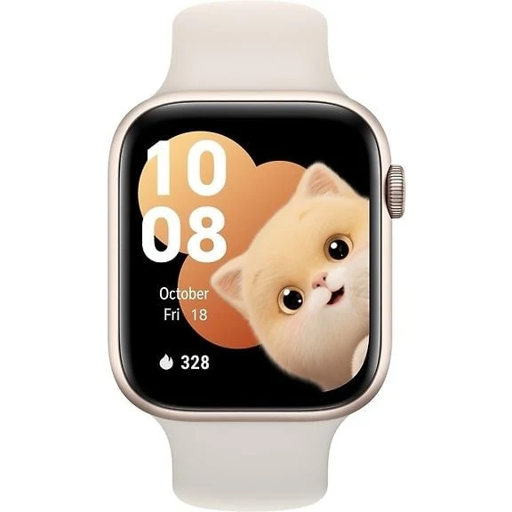 Honor Watch 5 Smartwatch, Gold with Silicone Strap