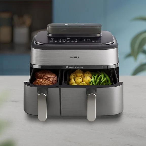 Philips 5000 Series Dual Basket airfryer (NA555/00)