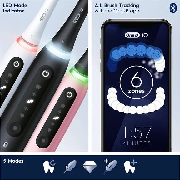 Oral-B iO Series 5s Electric Toothbrush, Black