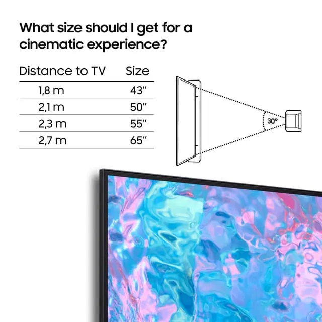 Samsung 50" CU6905 4K Television