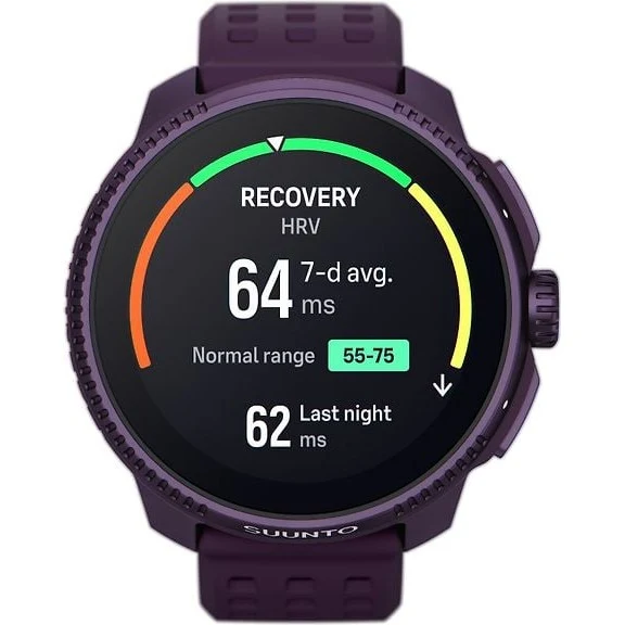 Suunto Race Sports Watch, 49 mm, Titanium Amethyst