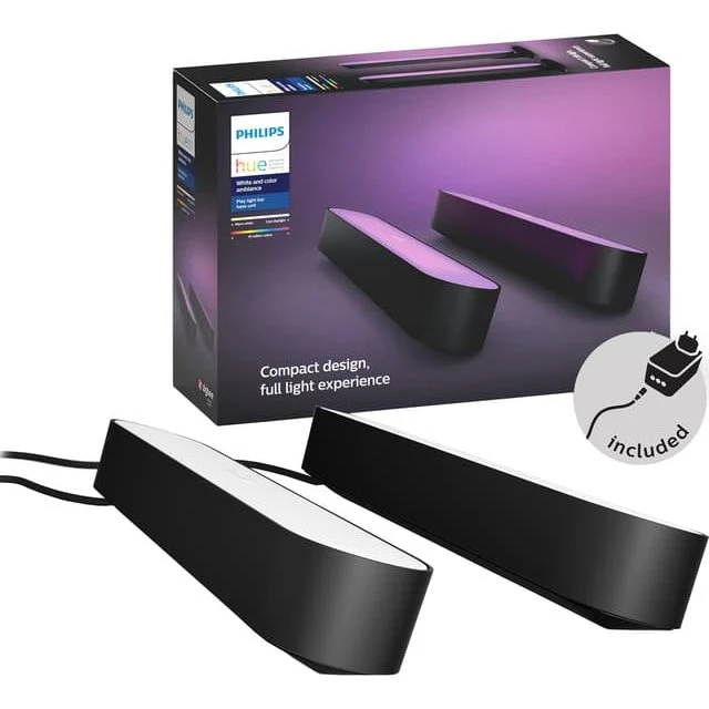 Philips Hue Play Light Bar Double Pack (Black)