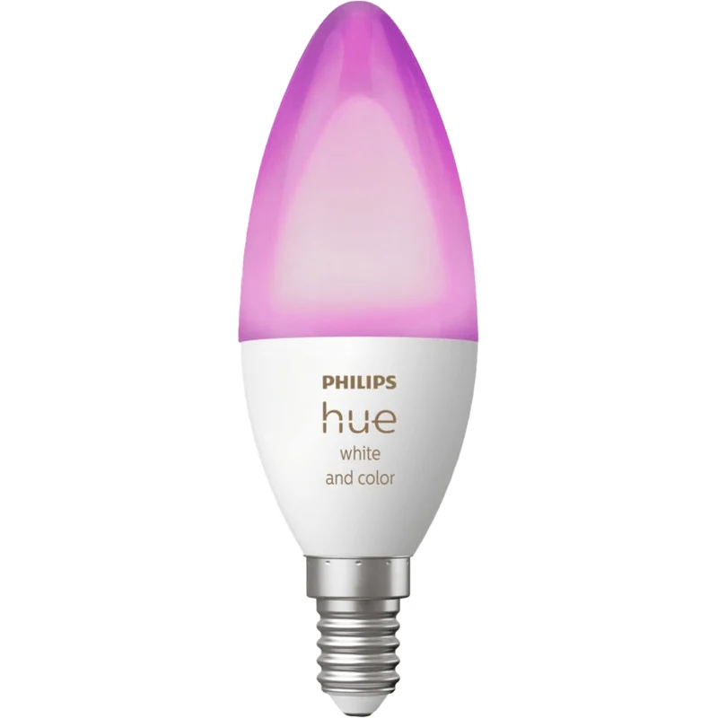 Philips Hue White & Color E14 smart bulb