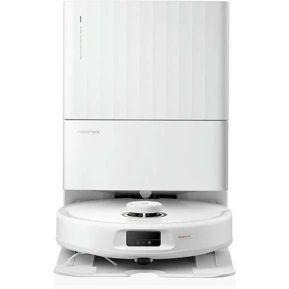 Roborock Qrevo MaxV Robotic Vacuum Cleaner, White