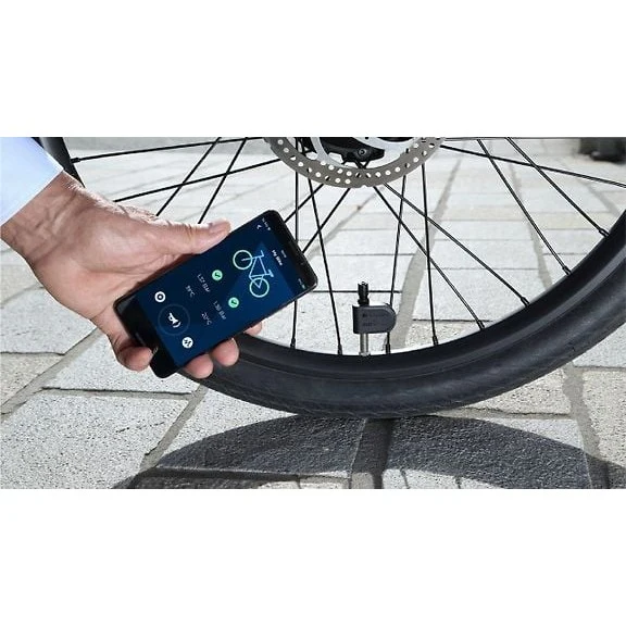 AIRsistant Pressure Monitor 2 Sensors for Schrader Valve, Black