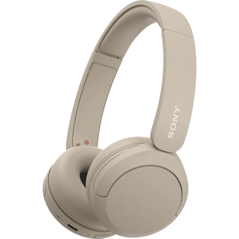 Sony WH-CH520 Wireless Headphones, Beige