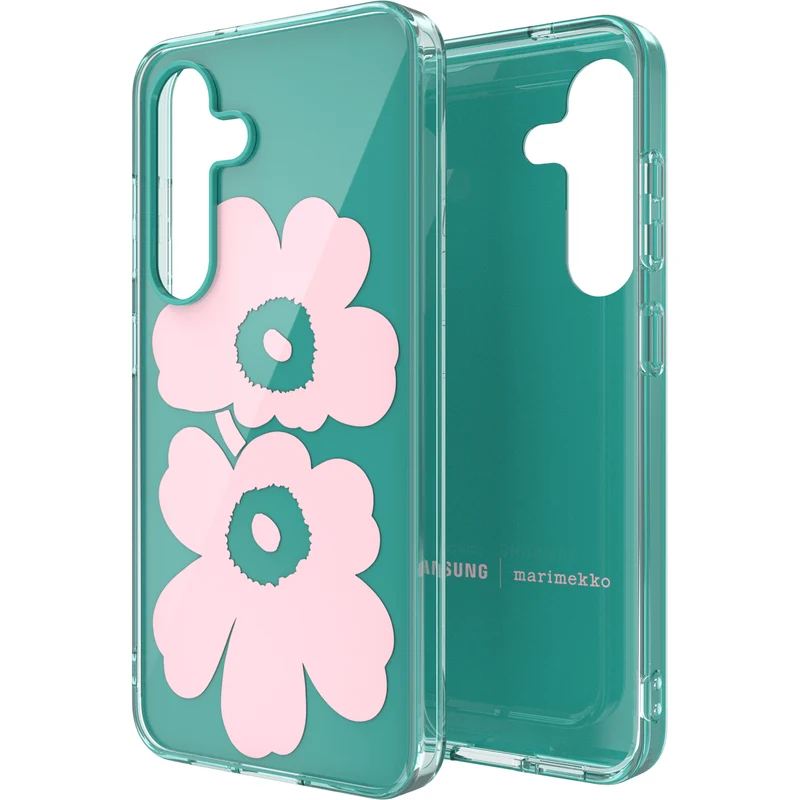 Samsung X Marimekko Dual Layer Case, Samsung Galaxy S25+, Green / Pink