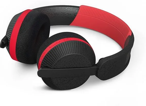 Philips GO Over-ear Sports Headphones, Black/Red TAA6219BLK/00