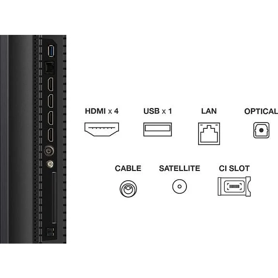 TCL 50" C7K – 4K QD Mini-LED Google TV