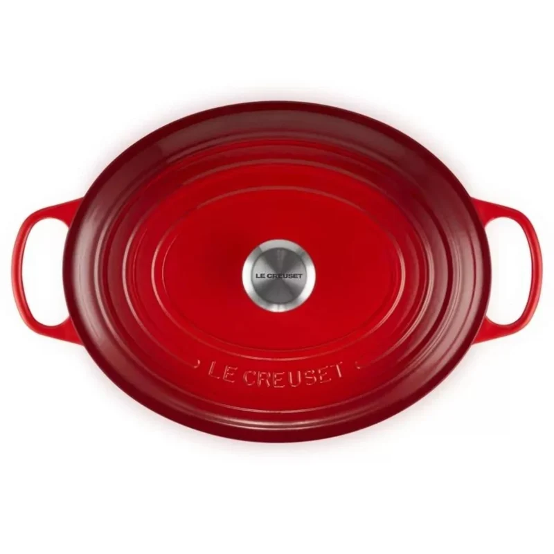 Le Creuset Signature Roaster Oval 40 cm Cherry Red