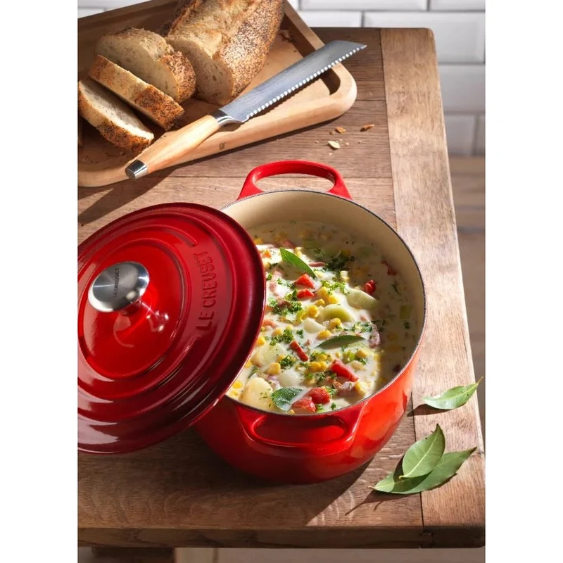 Le Creuset Signature Roaster Oval 40 cm Cherry Red