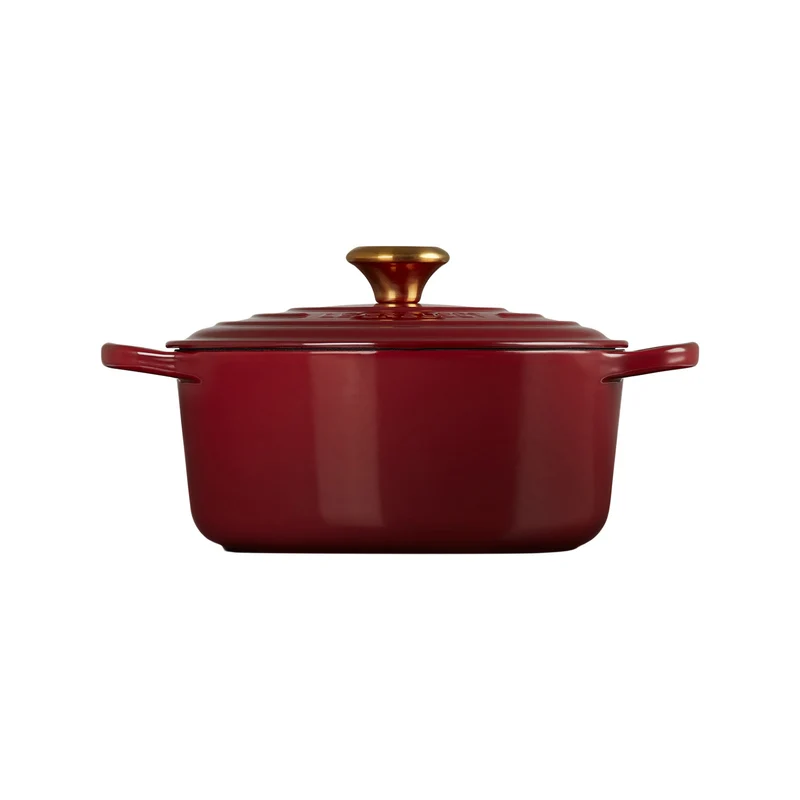 Le Creuset Signature Garnet Cast Iron 28cm Round Casserole