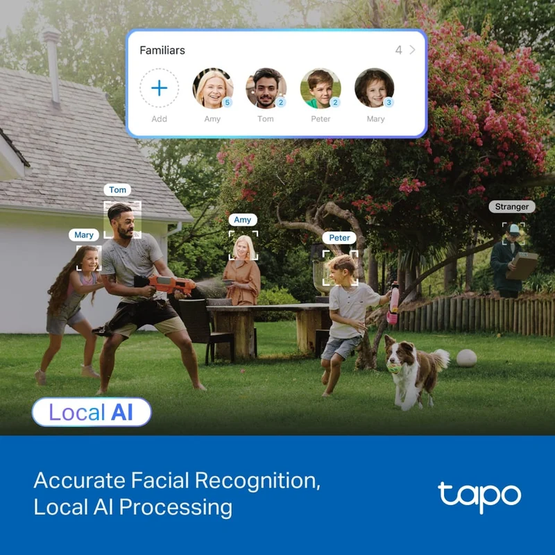 TP-Link Tapo C560WS security camera, White