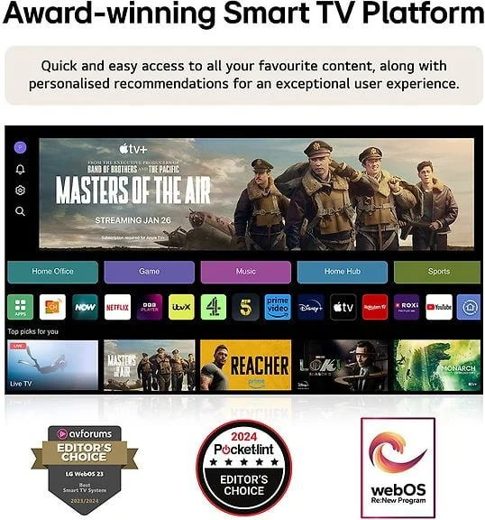 LG 32" LR6000 – Full HD Smart LED TV