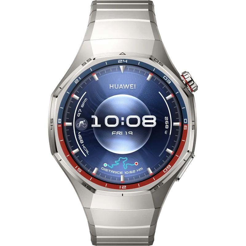 Huawei Watch GT 6 Pro Smartwatch, Titanium Strap, 46mm