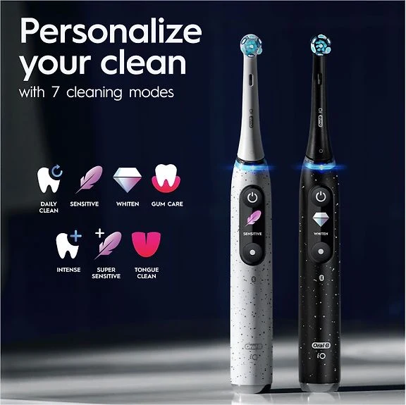 Oral-B iO Series 10 Electric Toothbrush, Cosmic Black
