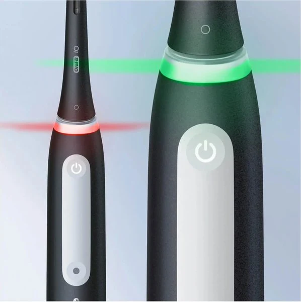 Oral-B iO Series 4 Duo Electric Toothbrush, Black+White