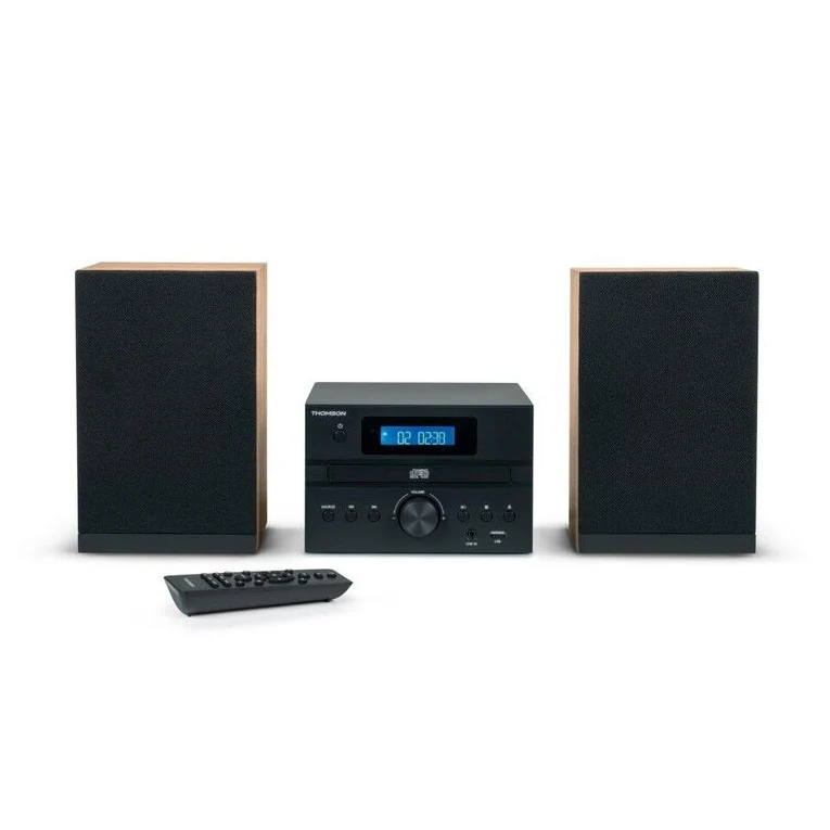 Thomson MIC123BT - Micro System with Bluetooth, CD, USB, FM Radio