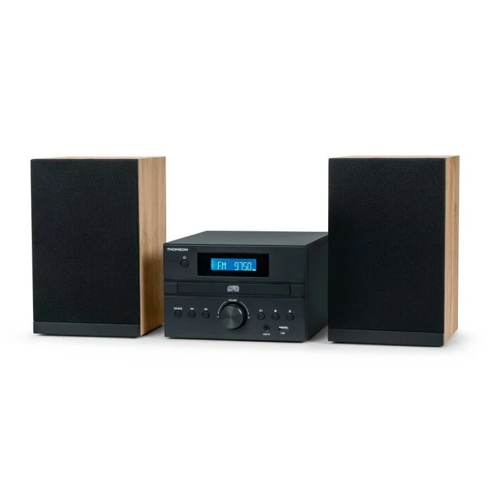 Thomson MIC123BT - Micro System with Bluetooth, CD, USB, FM Radio