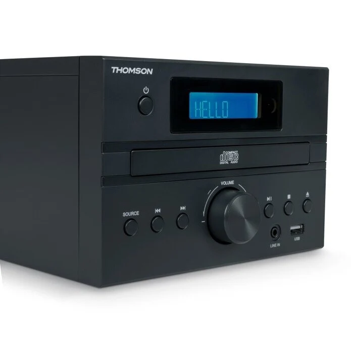 Thomson MIC123BT - Micro System with Bluetooth, CD, USB, FM Radio