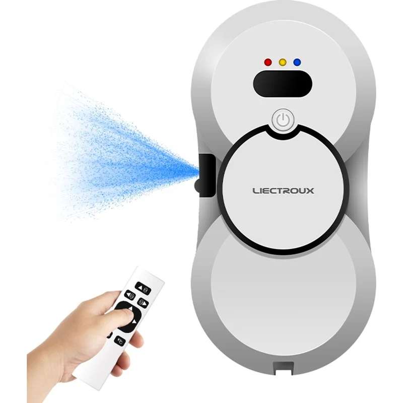 Liectroux HCR-10 Intelligent Autonomous Window Cleaning Robot, White