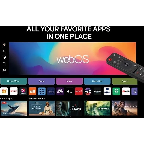 LG 43" UA73 - 4K LED TV
