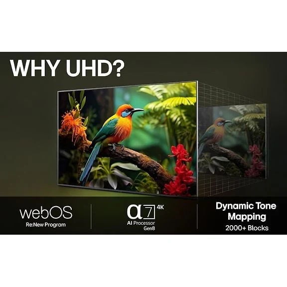 LG 43" UA73 - 4K LED TV