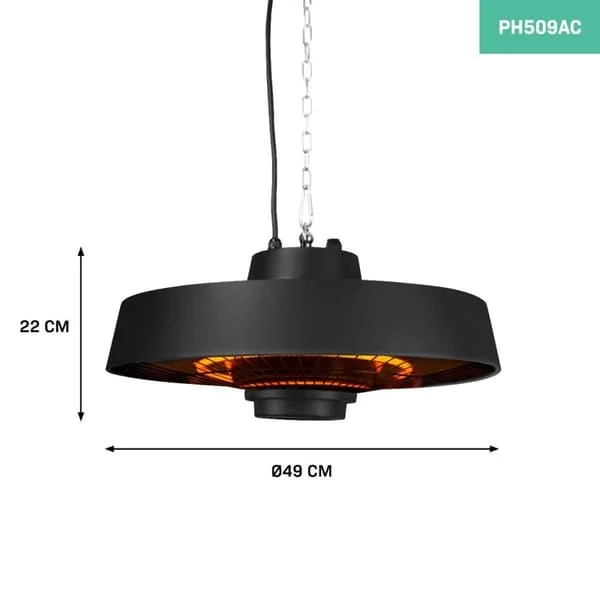 Vonroc Vulcano 2000W Infrared Patio Heater