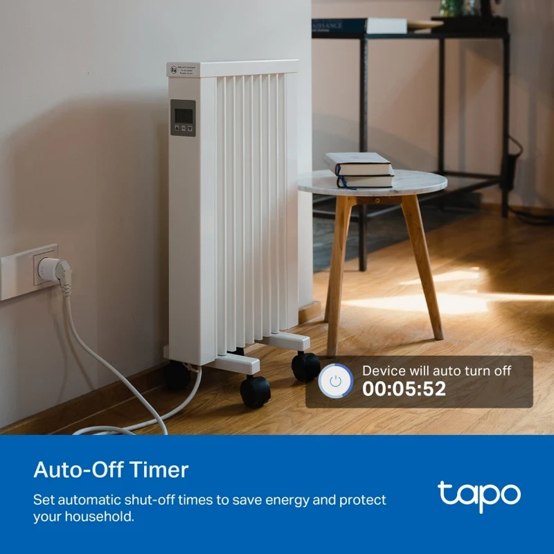 TP-Link Tapo P115 Mini Smart Wi-Fi Socket Energy Monitor (4-pack)
