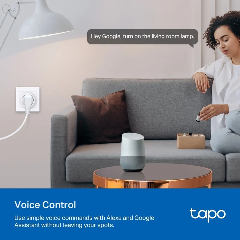 TP-Link Tapo P115 Mini Smart Wi-Fi Socket Energy Monitor (4-pack)