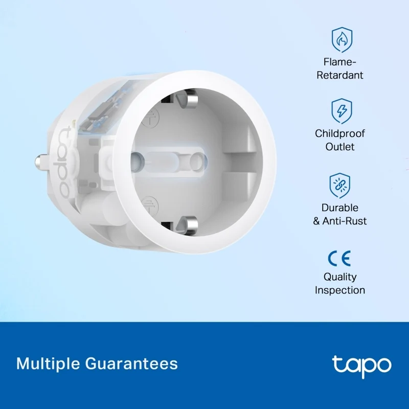 TP-Link Tapo P115 Mini Smart Wi-Fi Socket Energy Monitor (4-pack)