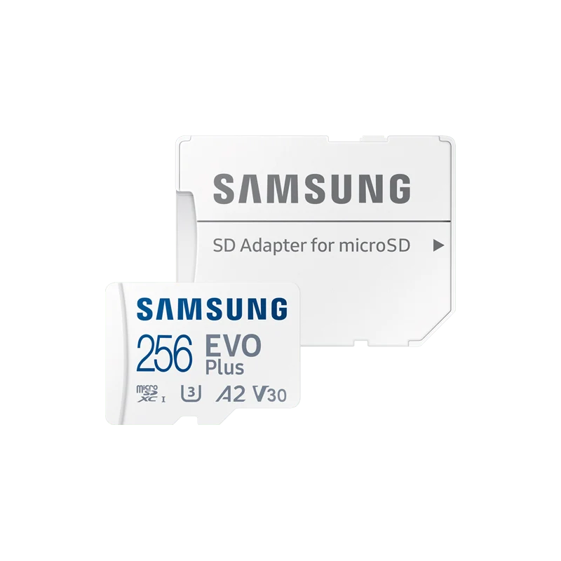 Samsung MicroSD EVO+ Memory Card with SD Adapter (2024)