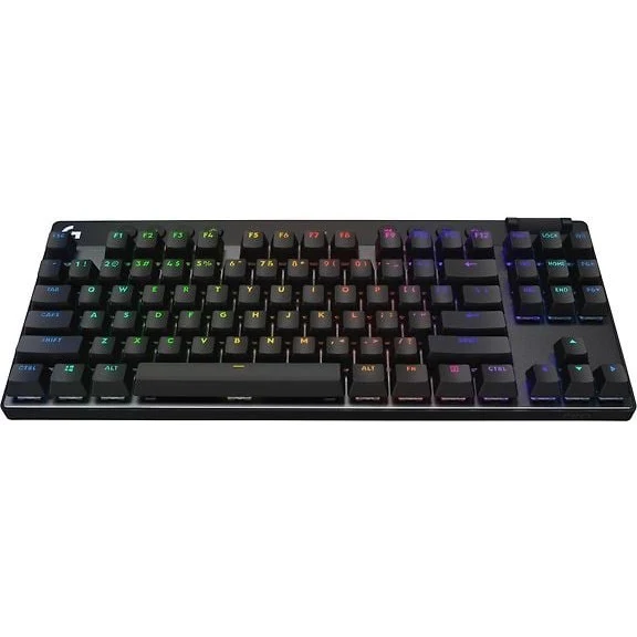 Logitech G Pro X TKL LIGHTSPEED Gaming Keyboard, Red Linear