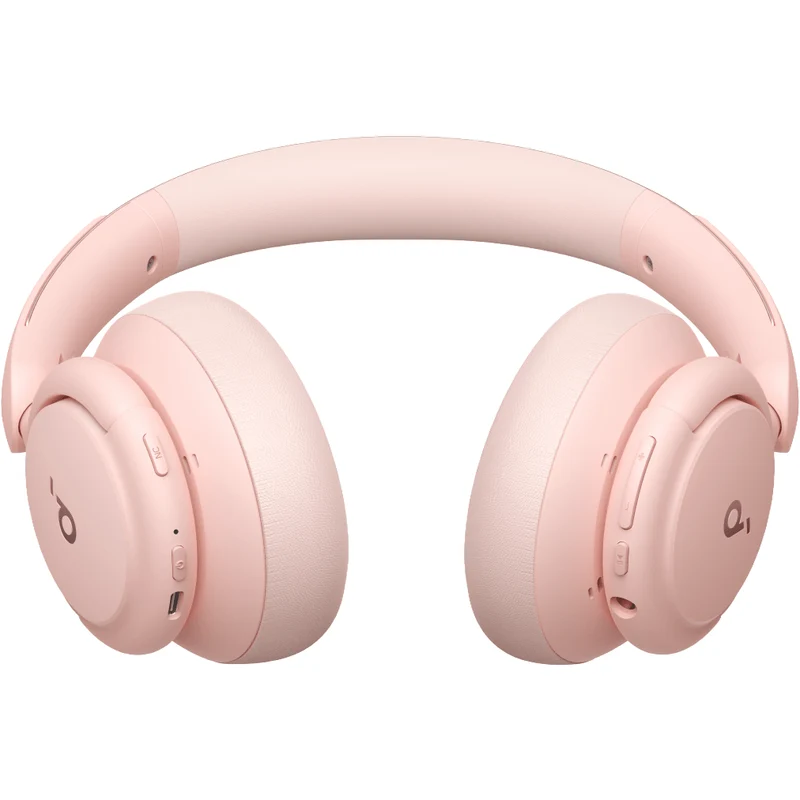 Soundcore Q30 Noise Cancelling Headphones, Pink