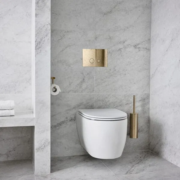Tapwell DUO112 Flush Button, Brass
