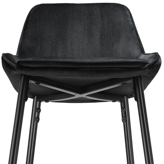 Tectake Siera Bar Stool with Backrest, 2-pack